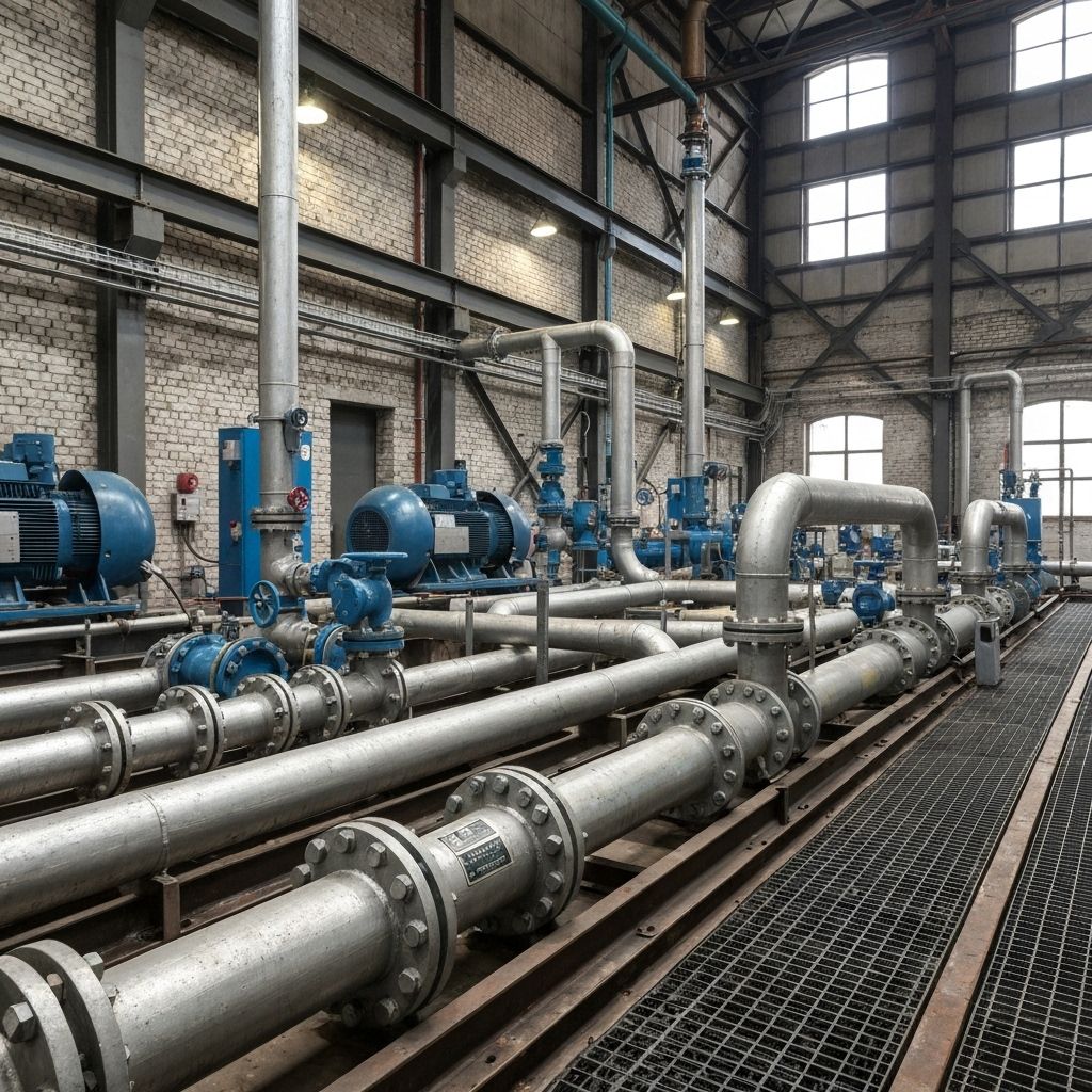 Estación de Bombeo Industrial