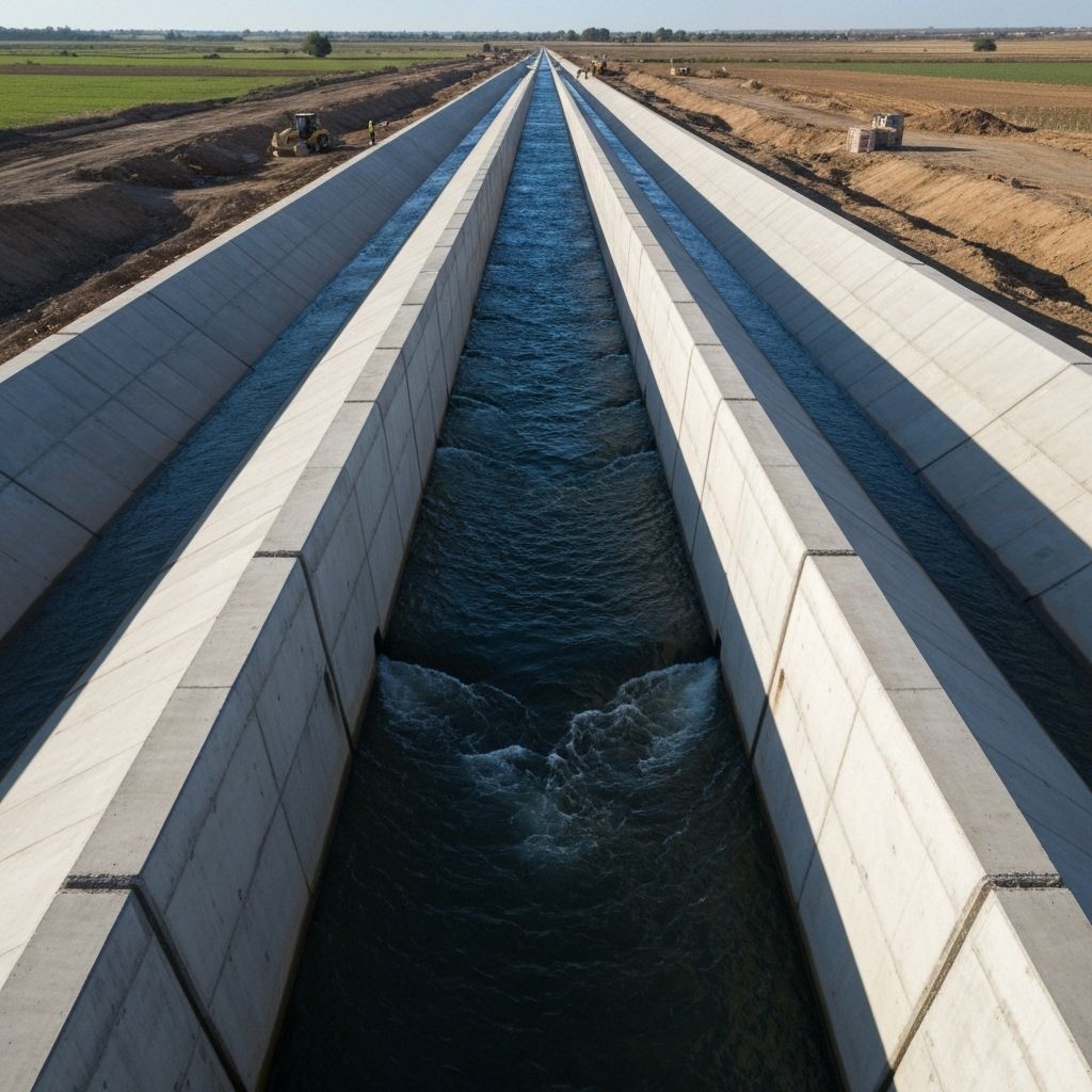 Canal de Riego Agrícola